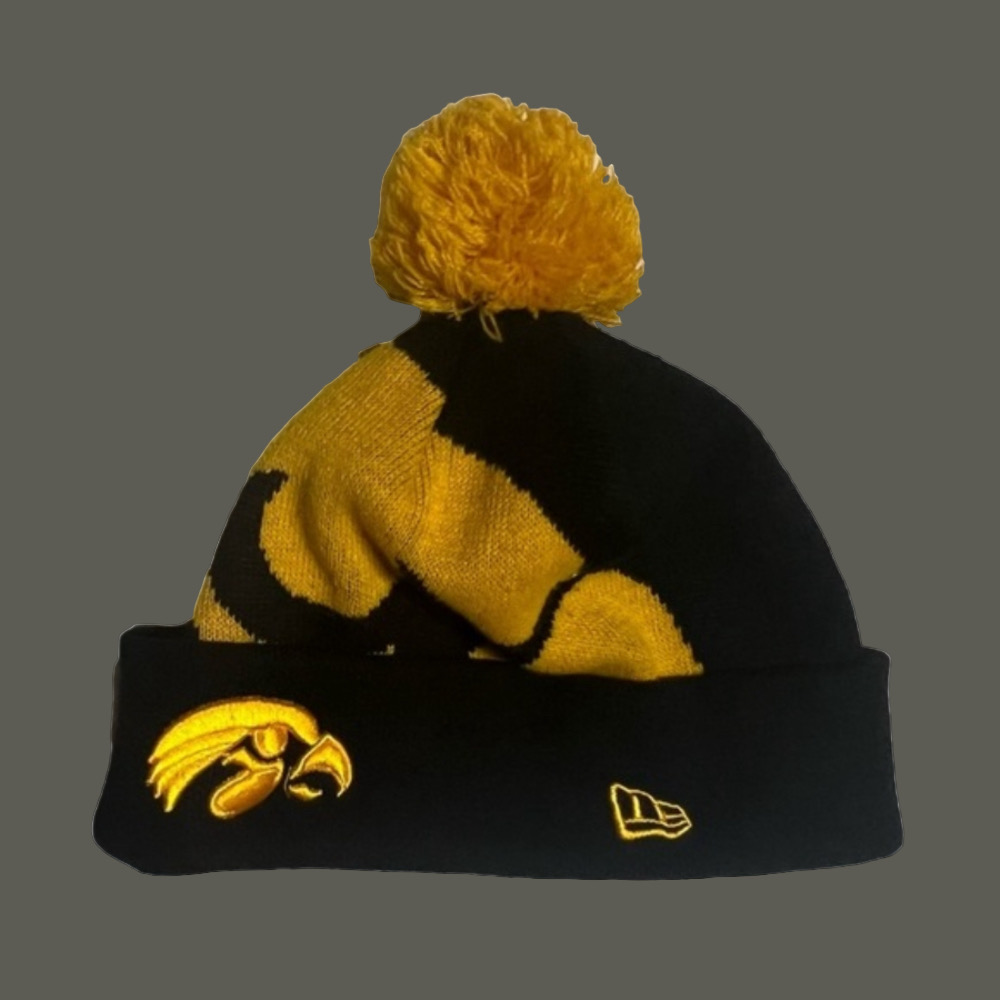 Iowa Hawkeyes Collegiate New Era Beenie